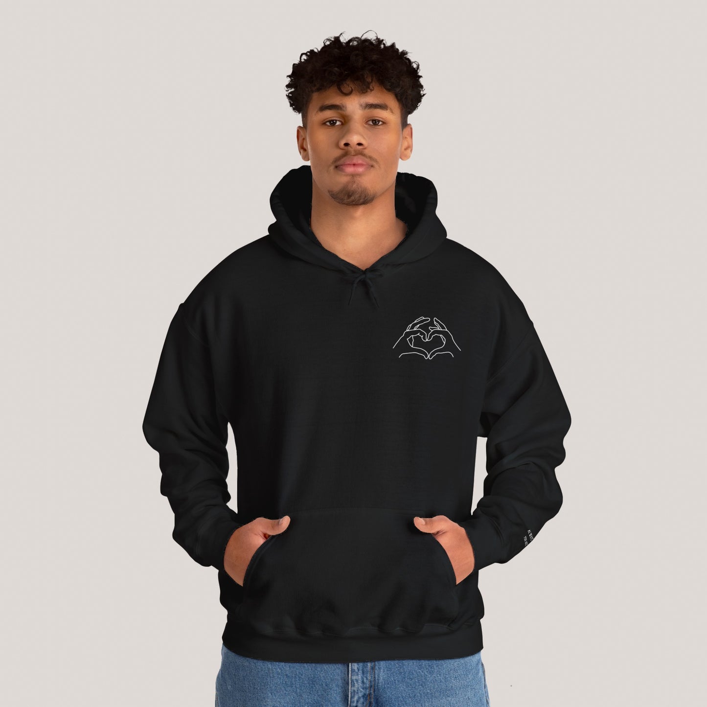 Love Unisex Hooded Sweatshirt