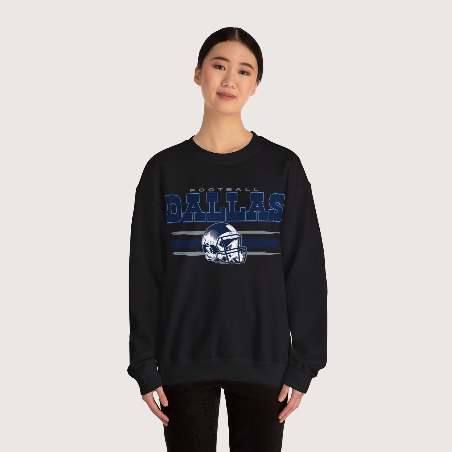 Vintage Dallas Football Crewneck Sweatshirt