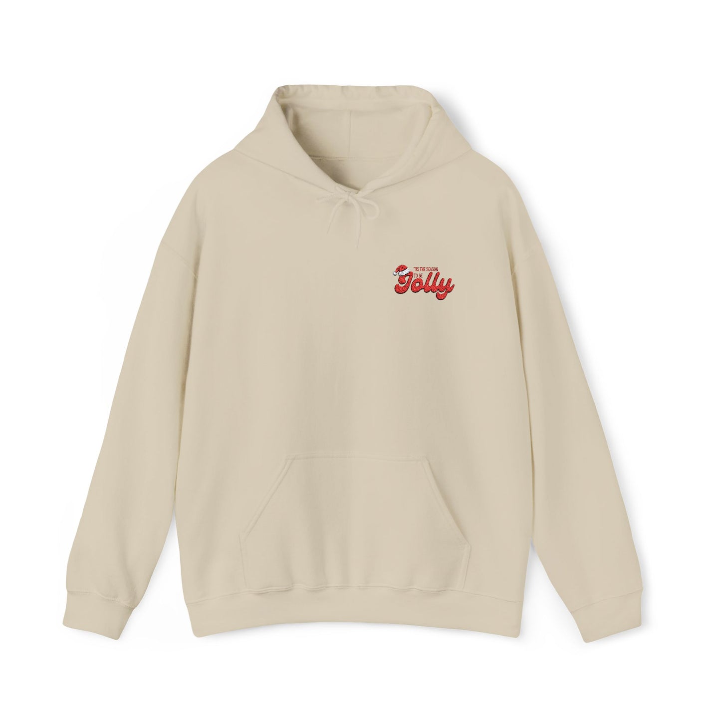 Jolly Embroidered Hooded Sweatshirt