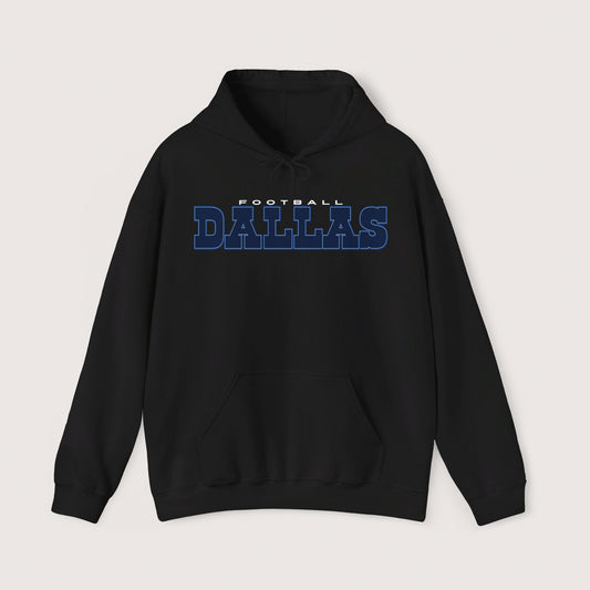 Vintage Dallas Hooded Sweatshirt