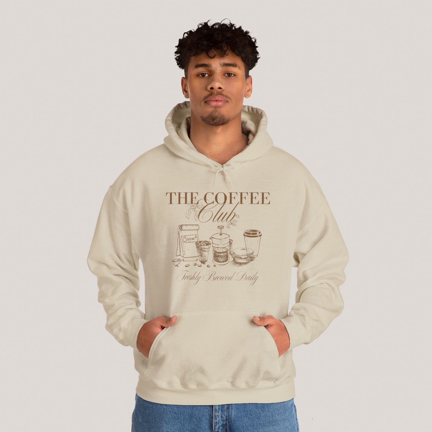 The Coffee Club Unisex Hooded Sweatshirt