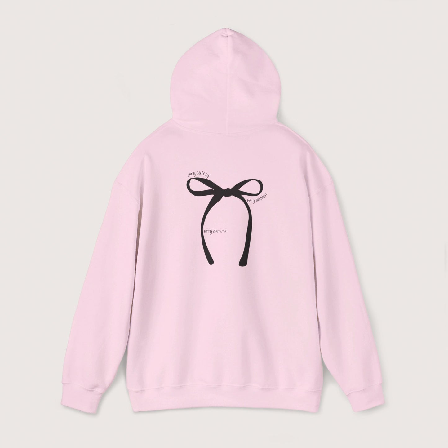 Demure Hooded Sweatshirt