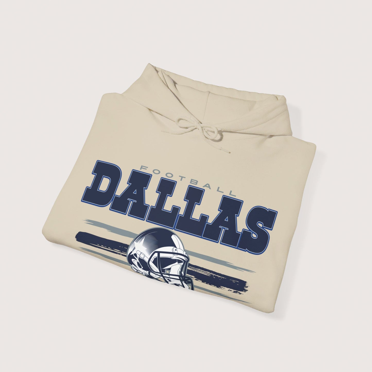 Vintage Dallas Football Hooded Sweatshirt