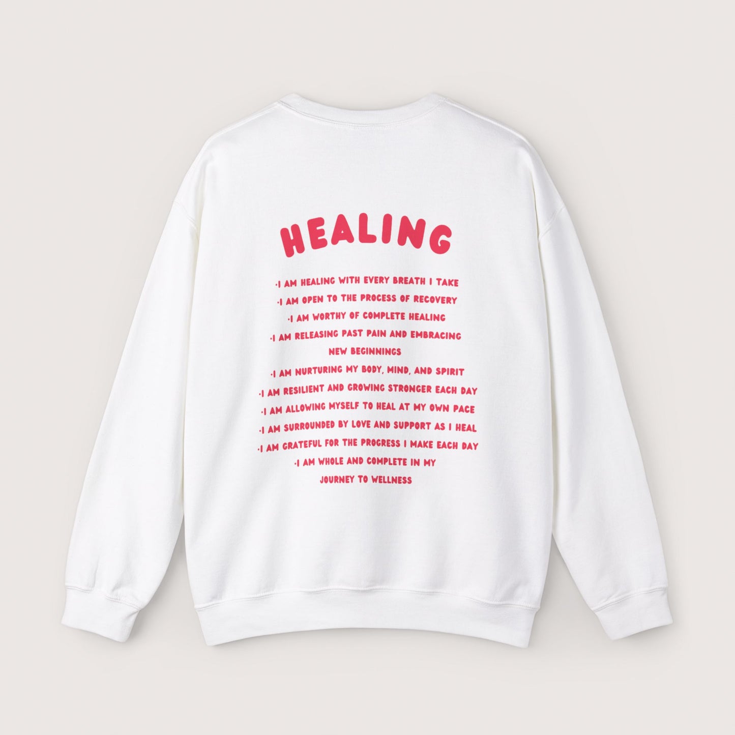 Healing Affirmations Crewneck