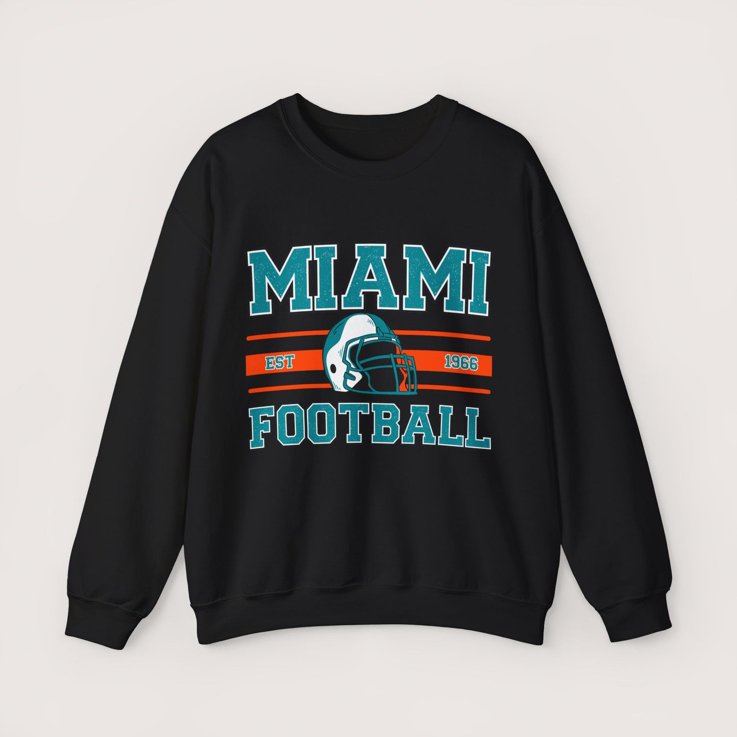 Miami Football Crewneck Sweatshirt