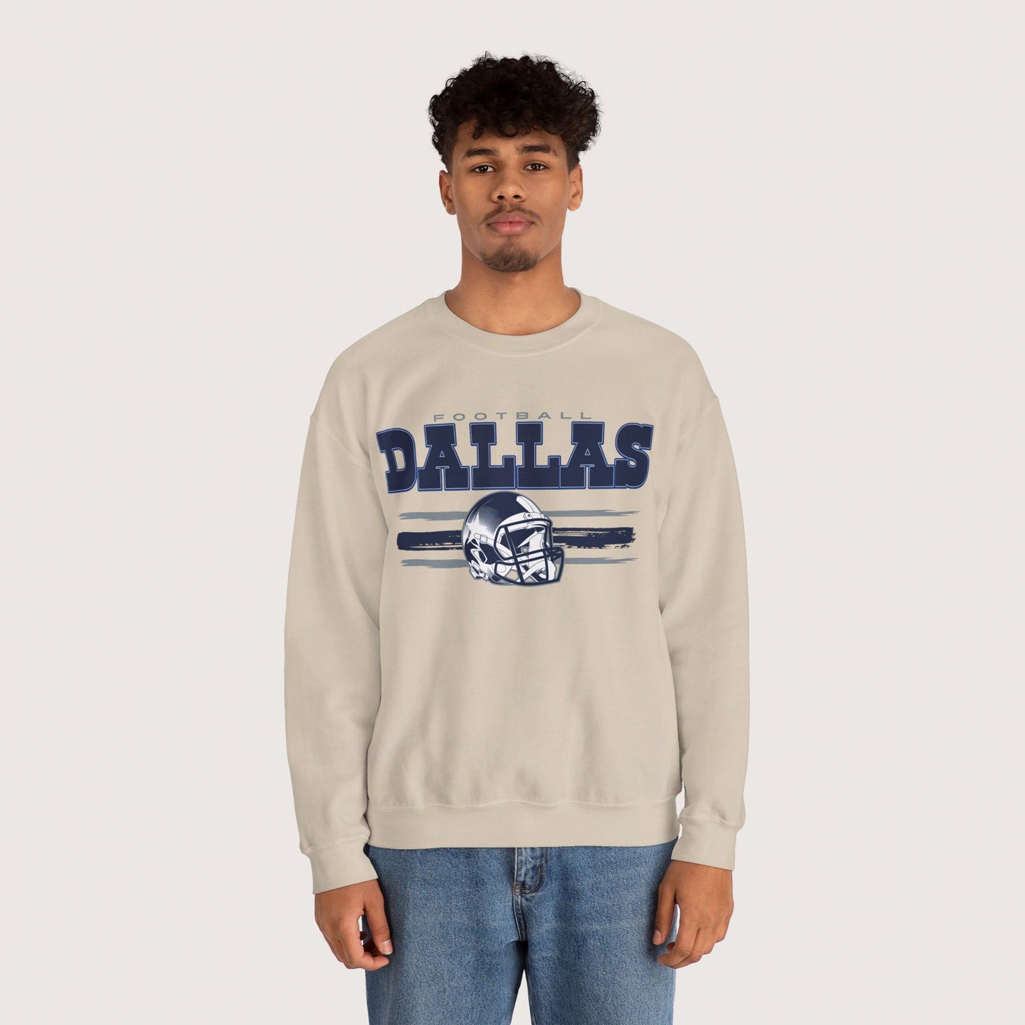 Vintage Dallas Football Crewneck Sweatshirt