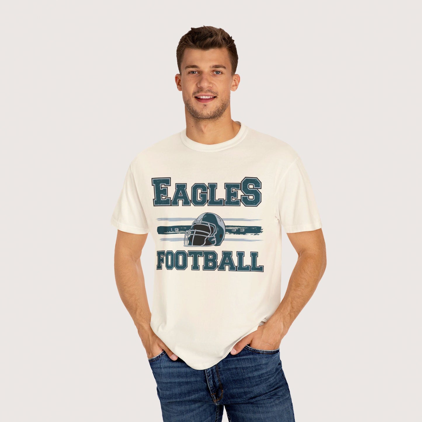 Vintage Eagles Football T-shirt