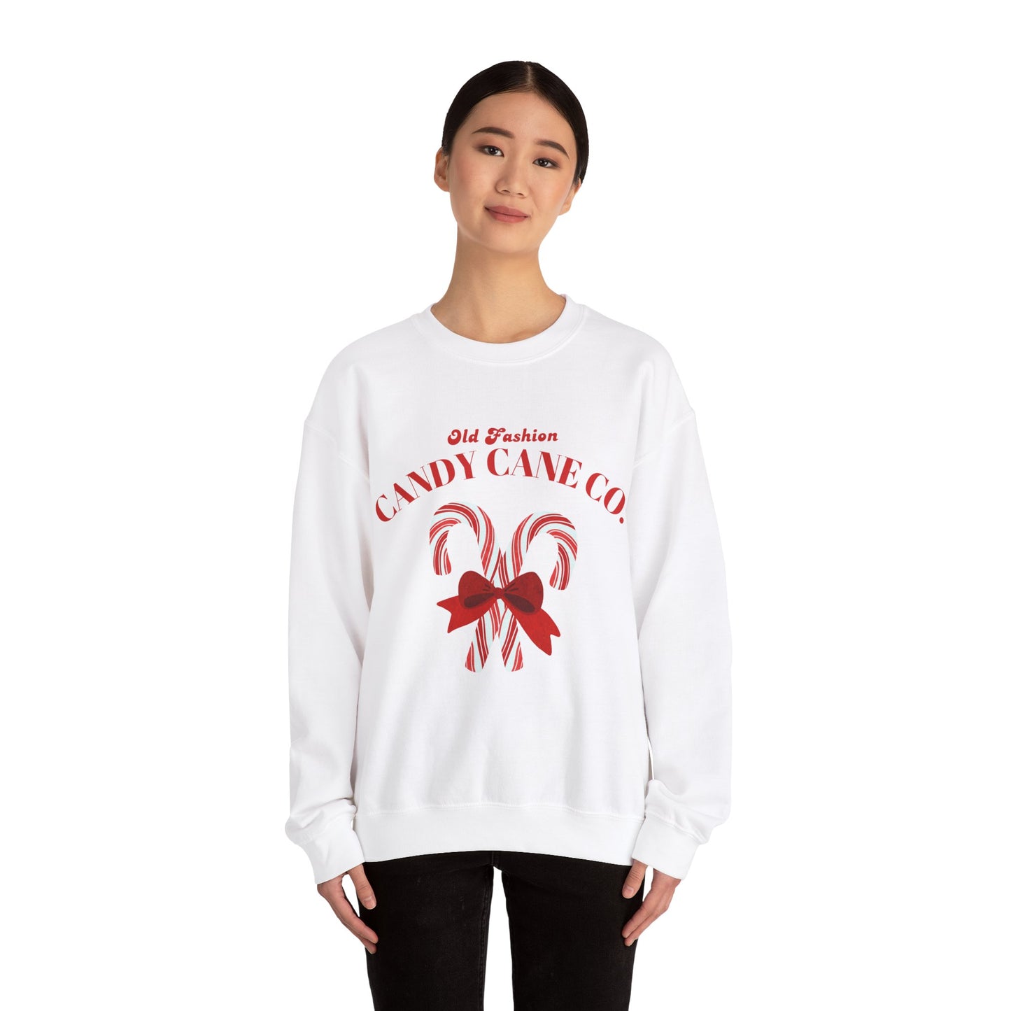 Candy Cane Crewneck Sweatshirt