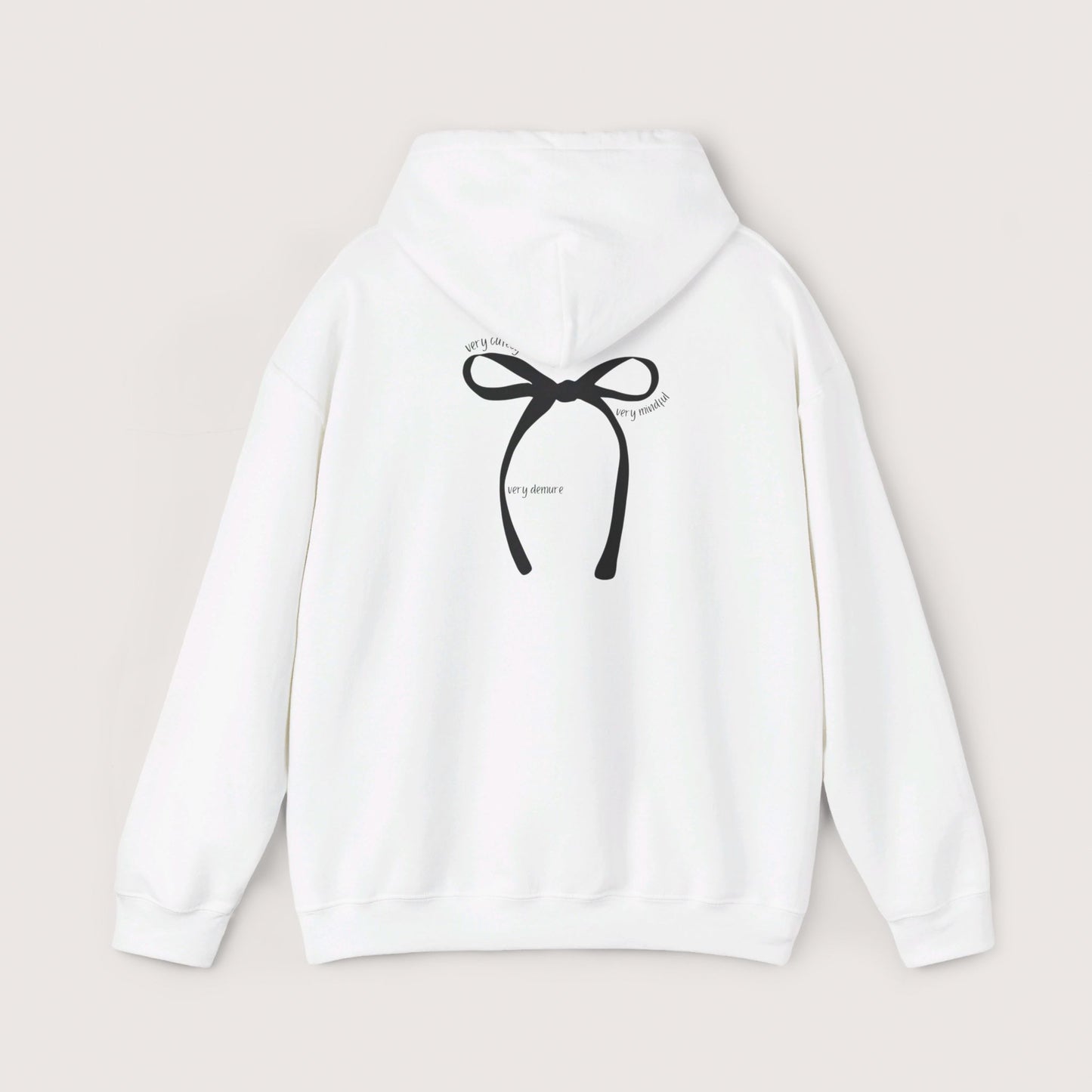 Demure Hooded Sweatshirt