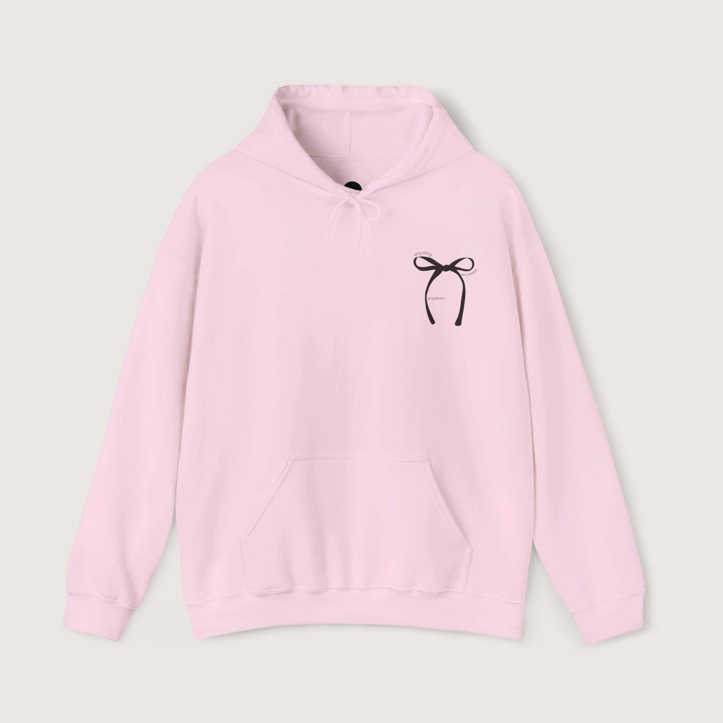 Demure Hooded Sweatshirt