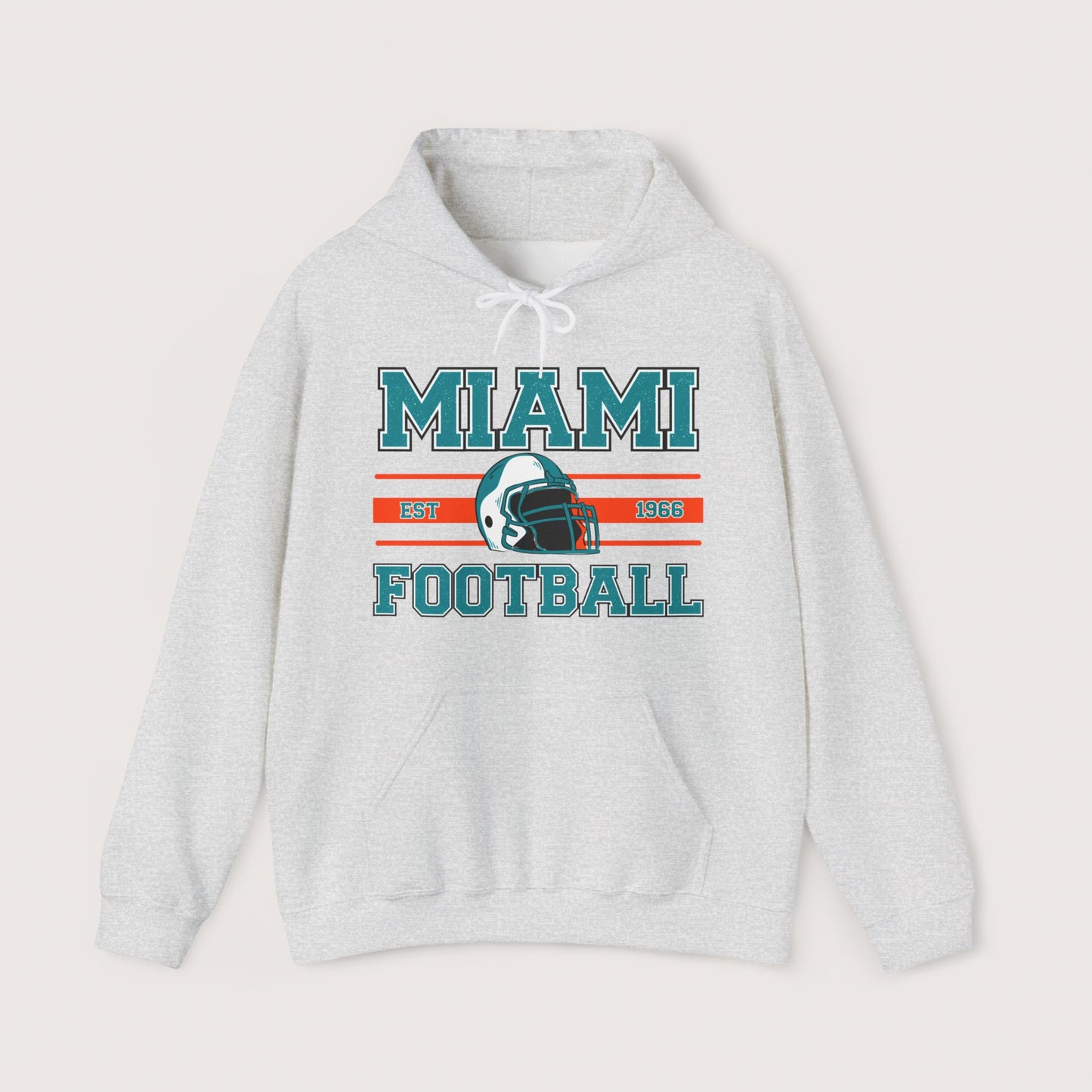 Miami Football Hooded Sweatshirt