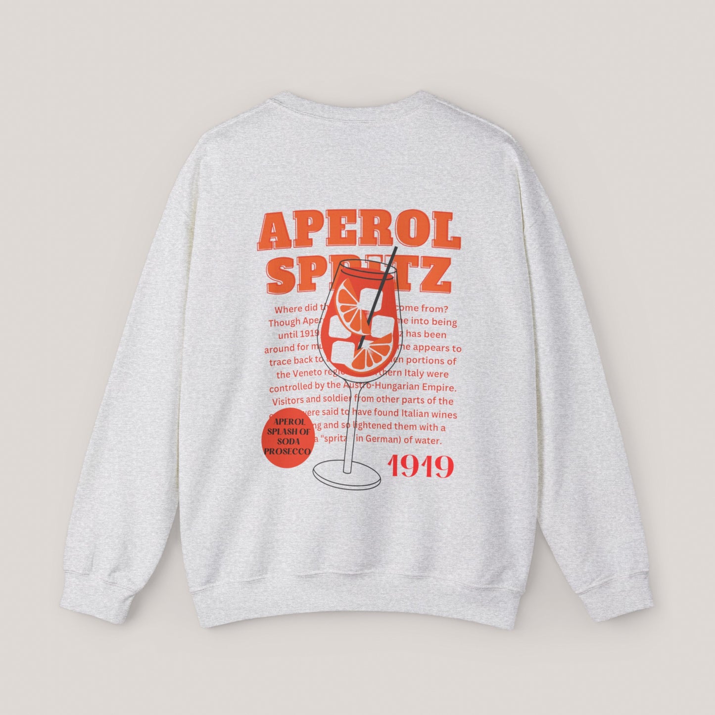 Aperol Spritz Unisex Crewneck Sweatshirt