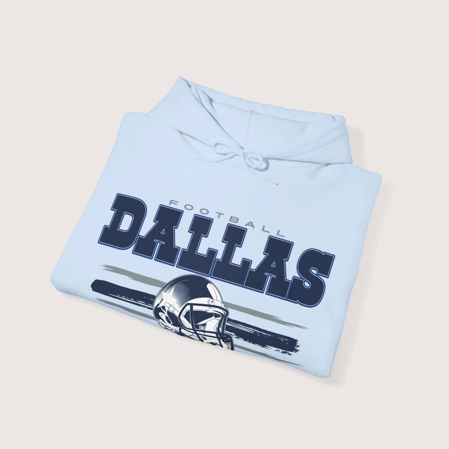 Vintage Dallas Football Hooded Sweatshirt