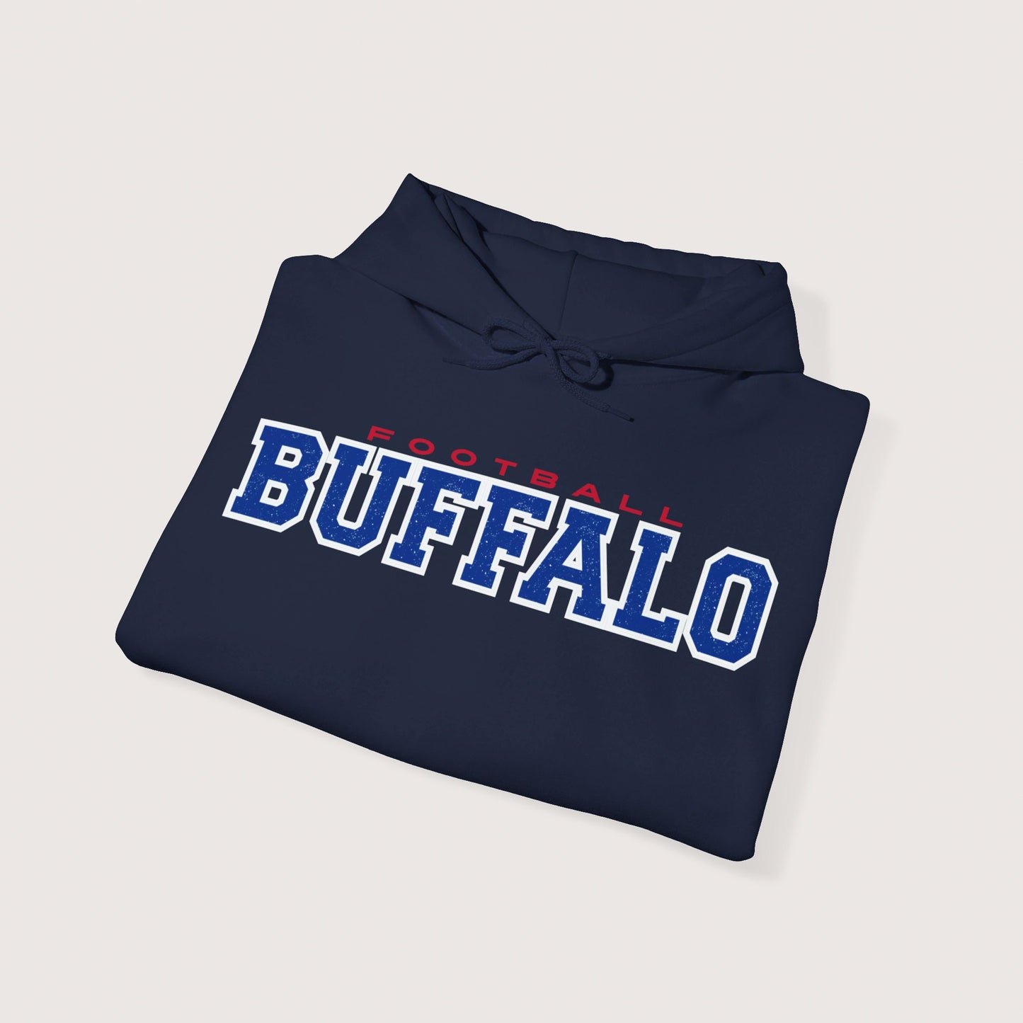 Vintage Buffalo Hooded Sweatshirt