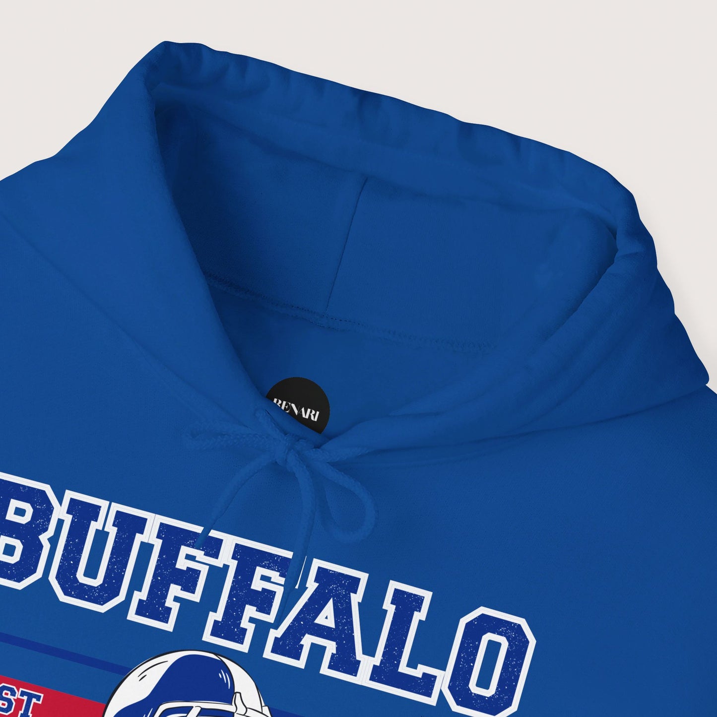 Vintage Buffalo Football Hooded Sweatshirt