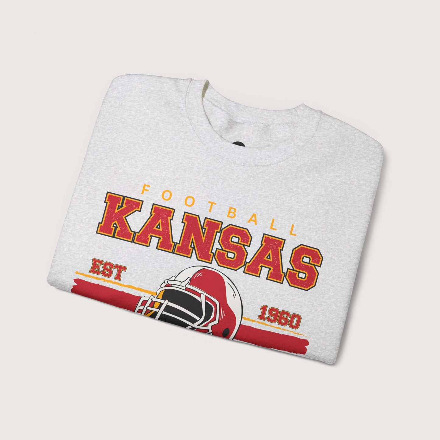 Vintage Kansas City Football Crewneck Sweatshirt