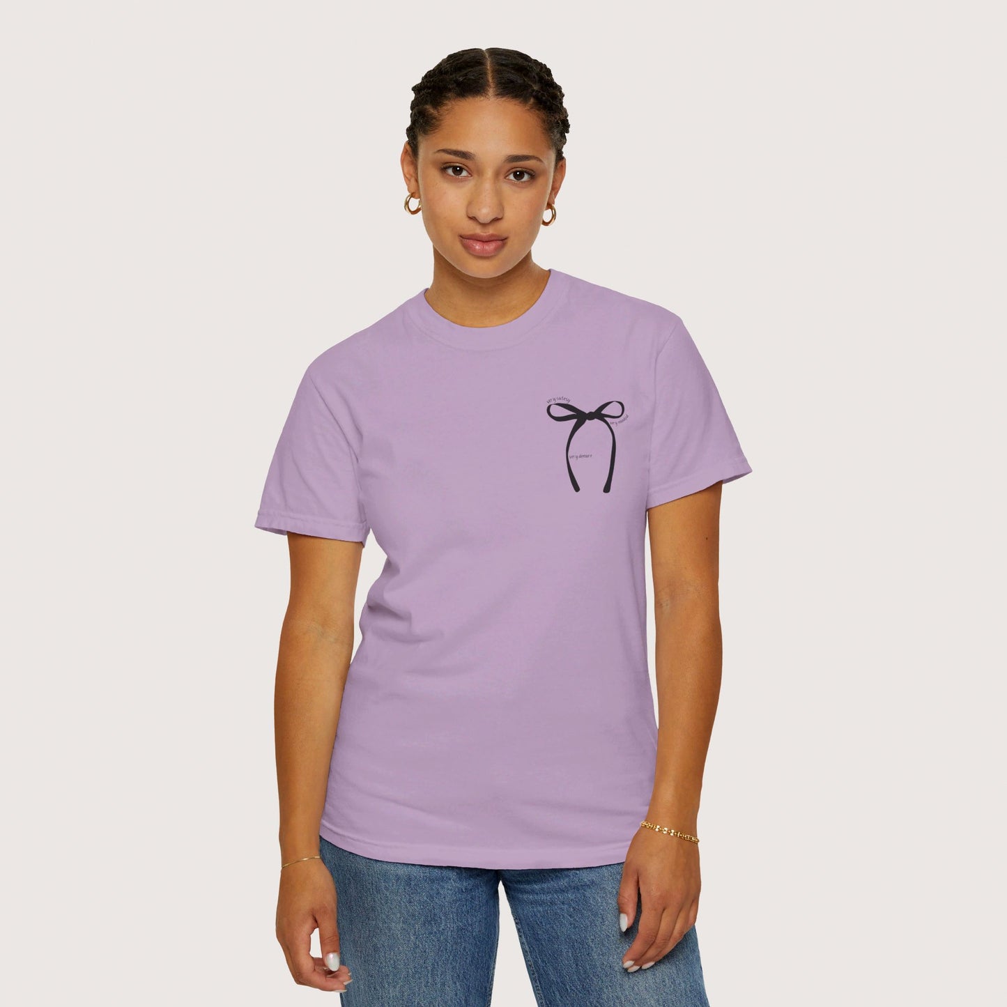 Demure Unisex Garment-Dyed T-shirt