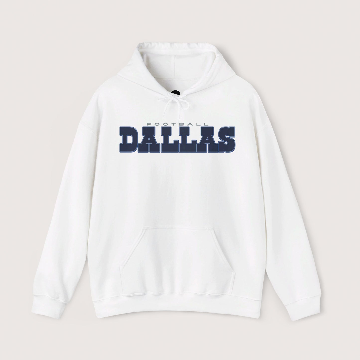 Vintage Dallas Hooded Sweatshirt