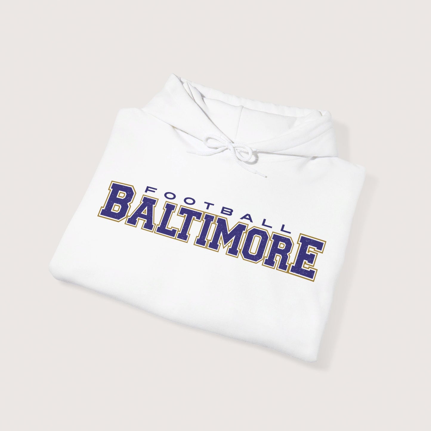 Vintage Baltimore Hooded Sweatshirt