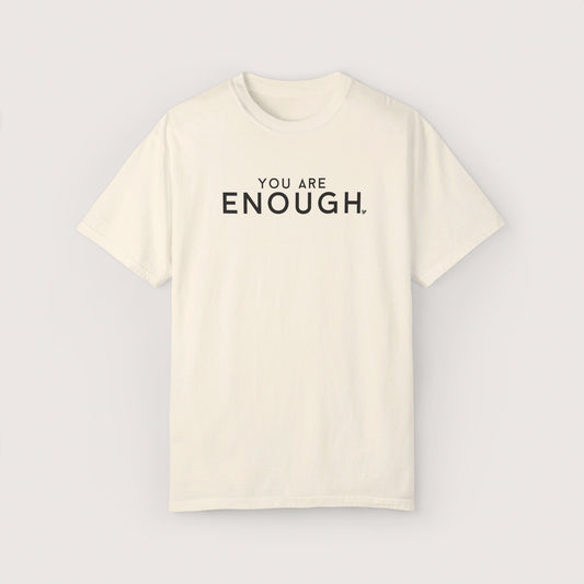 Enough Unisex Garment-Dyed T-shirt