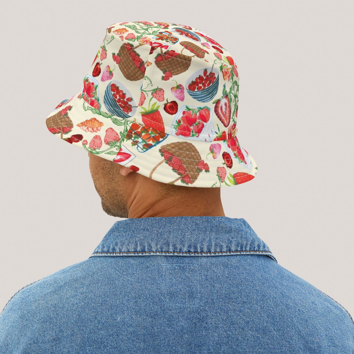 Strawberry Patch Bucket Hat