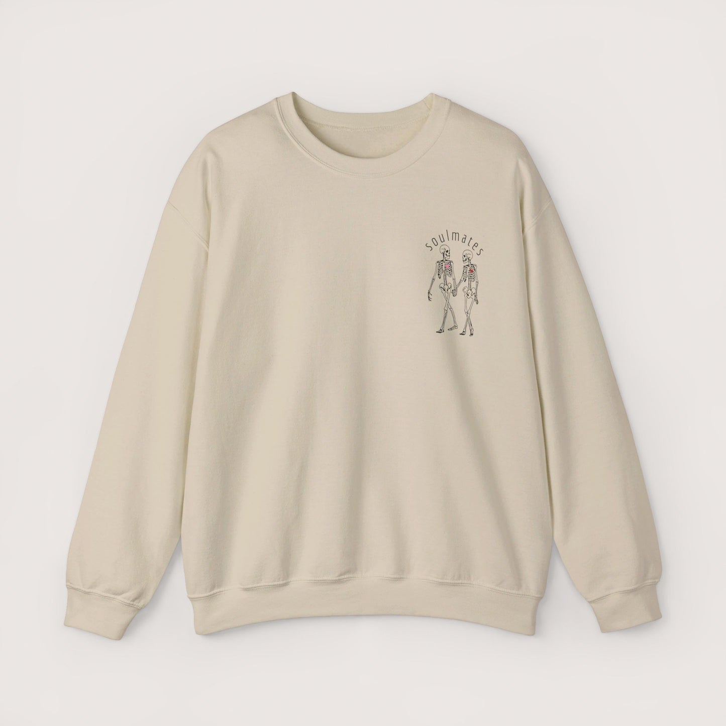 Soulmates Skeleton Crewneck Sweatshirt