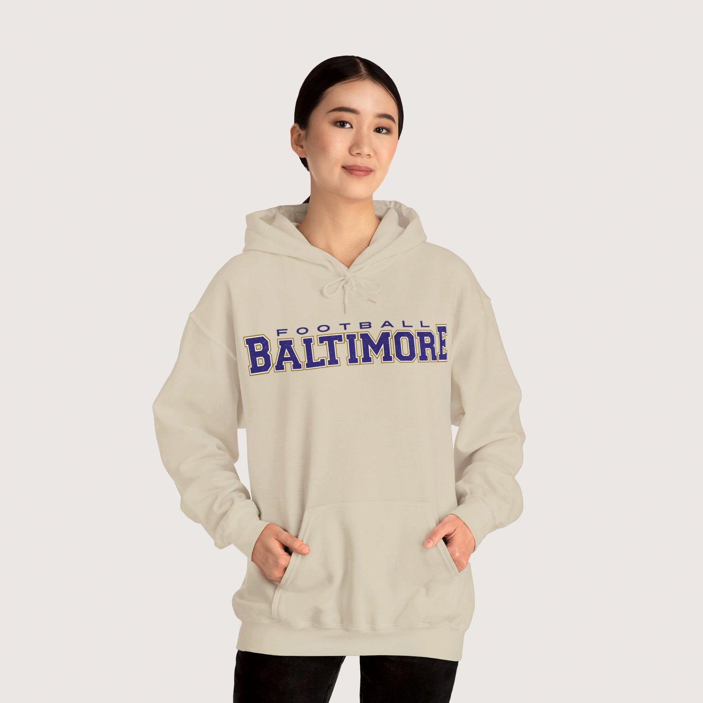 Vintage Baltimore Hooded Sweatshirt