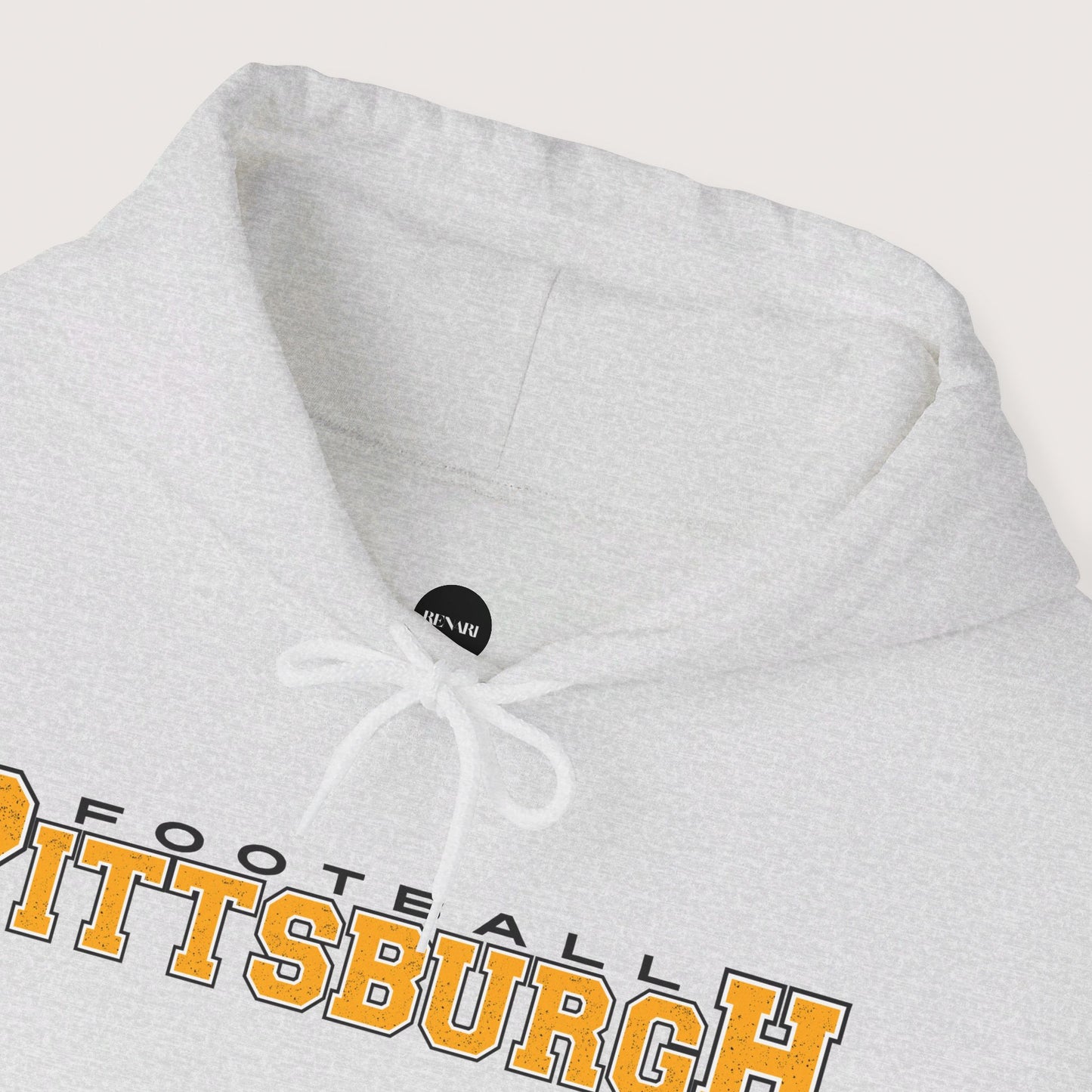 Vintage Pittsburgh Football Hooded Sweatshirt