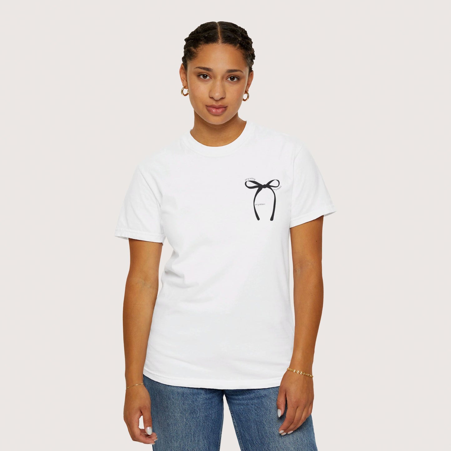 Demure Unisex Garment-Dyed T-shirt