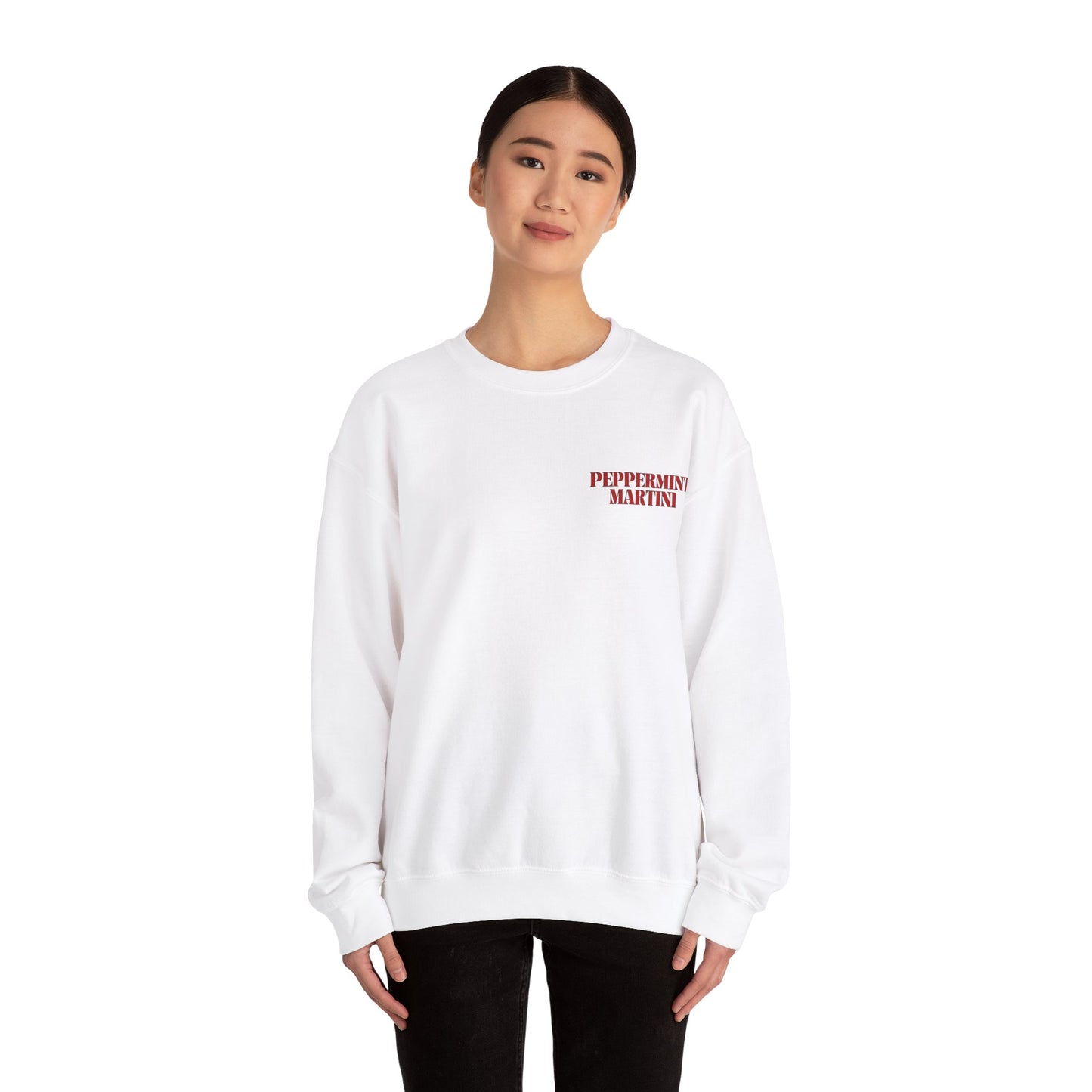 Peppermint Martini Crewneck Sweatshirt