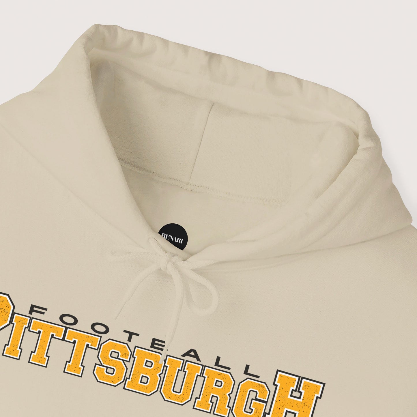 Vintage Pittsburgh Football Hooded Sweatshirt