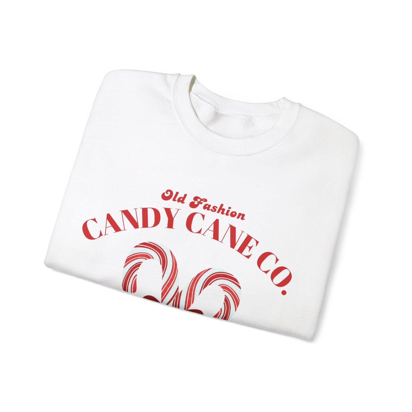 Candy Cane Crewneck Sweatshirt