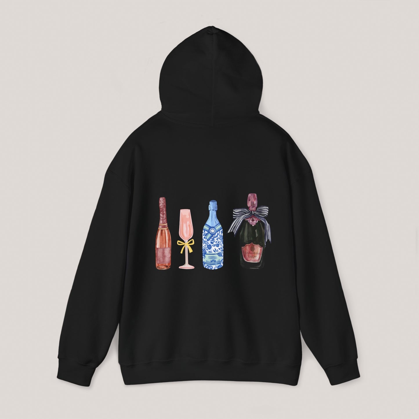 Poppin Bottles Unisex Hooded Sweatshirt