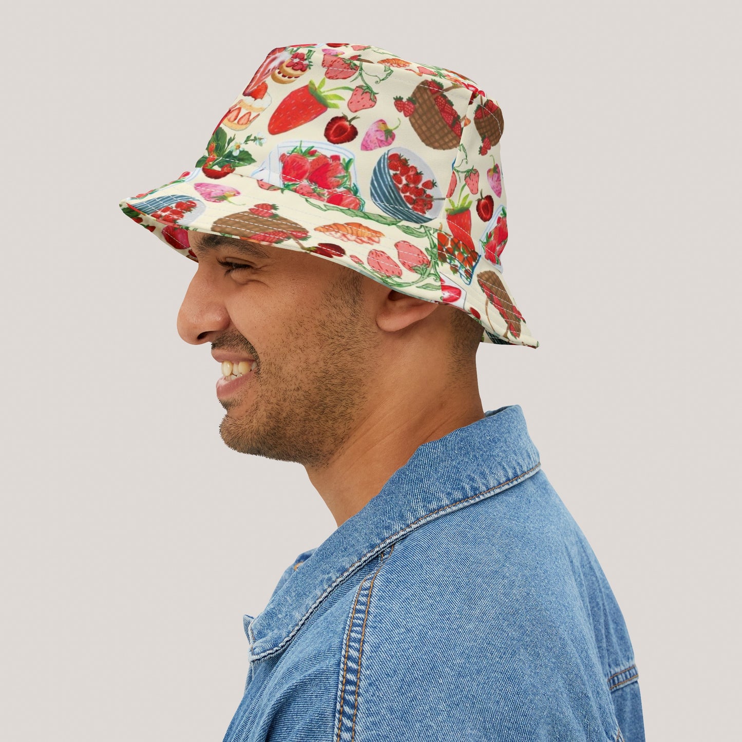 Strawberry Patch Bucket Hat