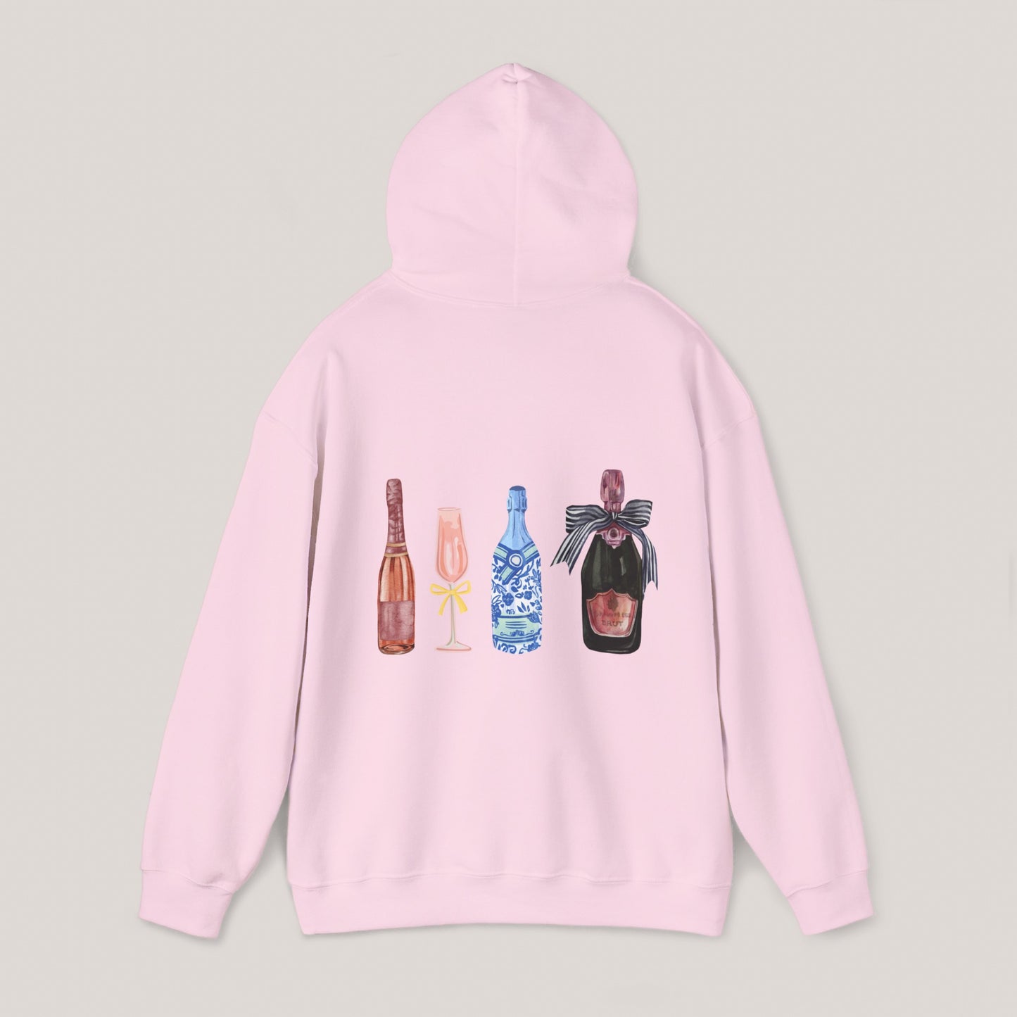 Poppin Bottles Unisex Hooded Sweatshirt