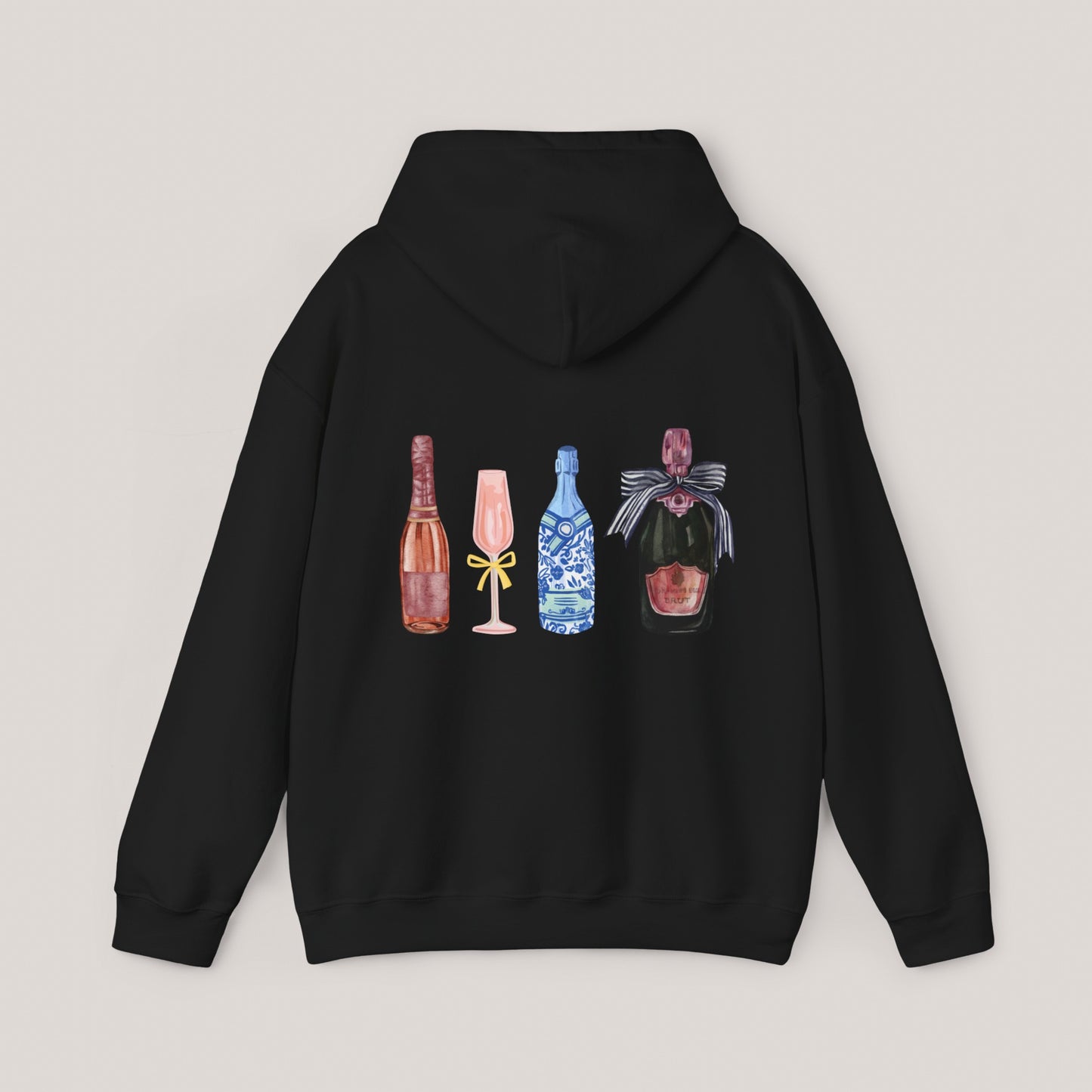 Poppin Bottles Unisex Hooded Sweatshirt