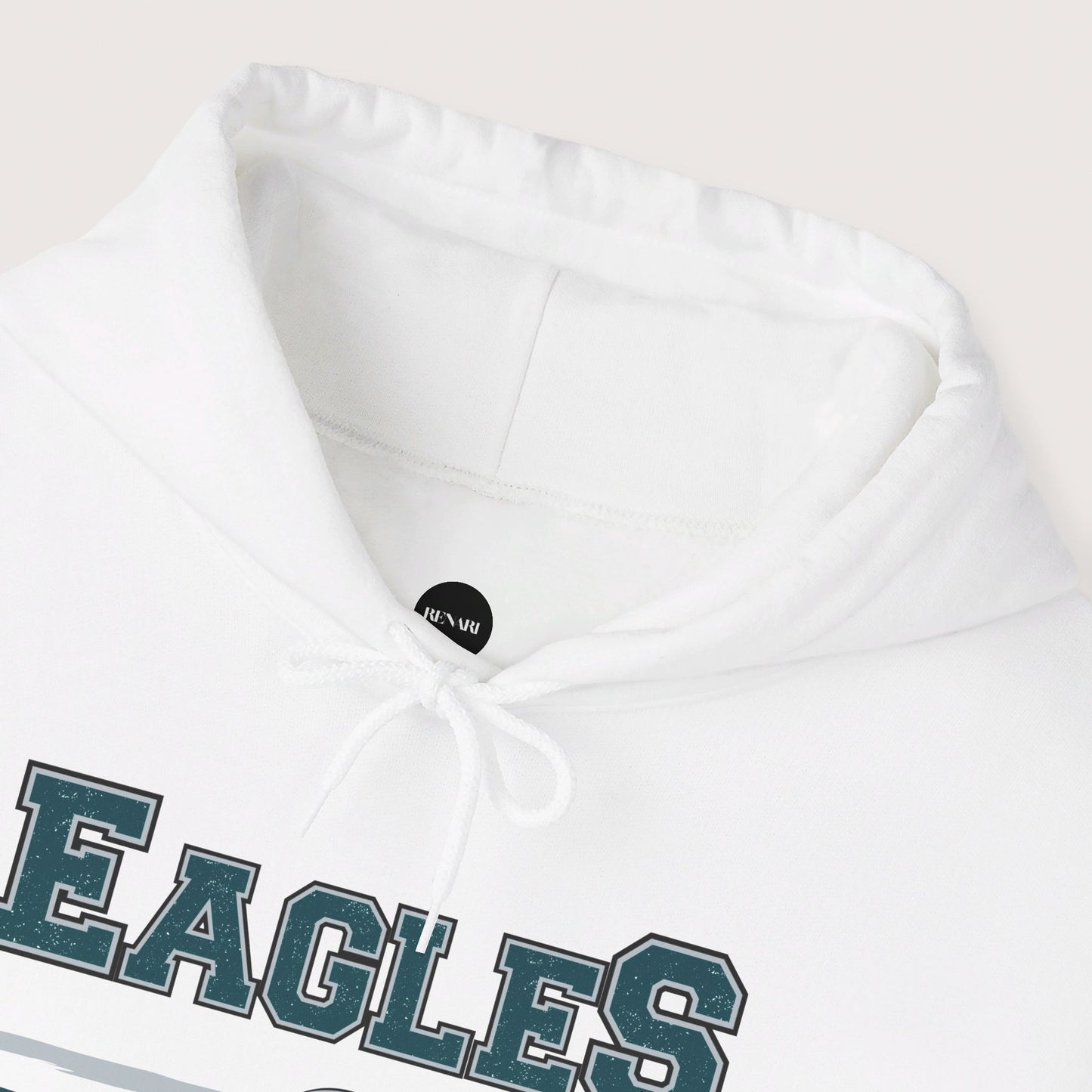 Vintage Eagles Football Hooded Sweatshirt