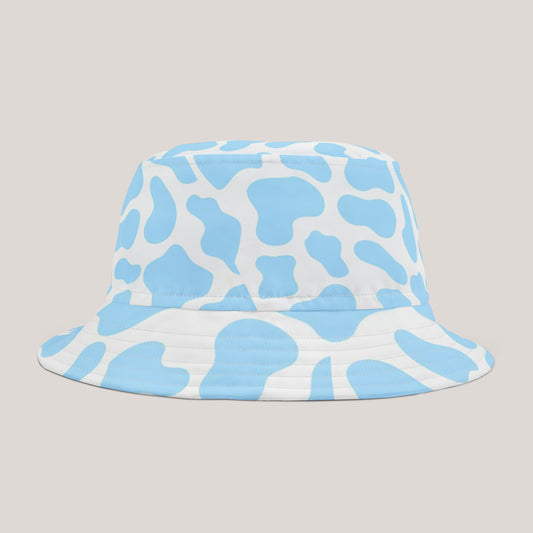 Blue Cow Bucket Hat