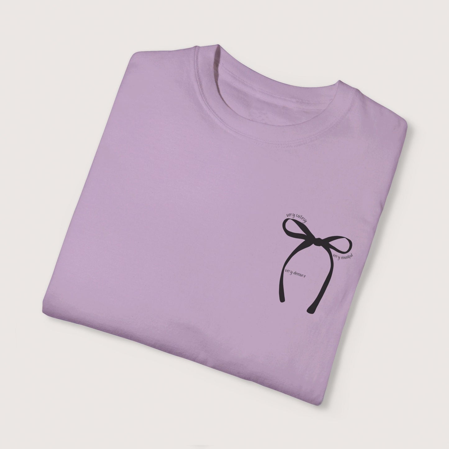 Demure Unisex Garment-Dyed T-shirt