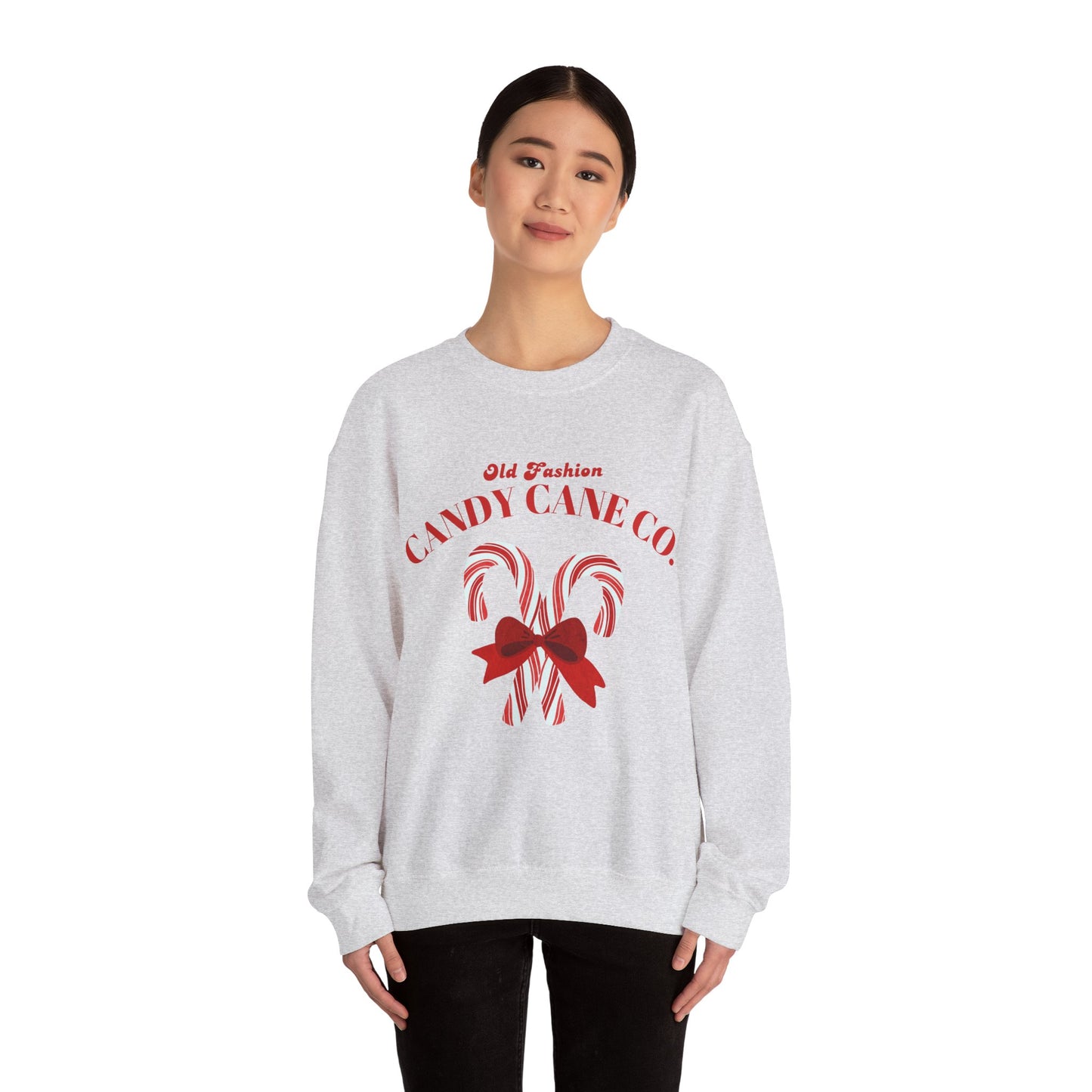 Candy Cane Crewneck Sweatshirt