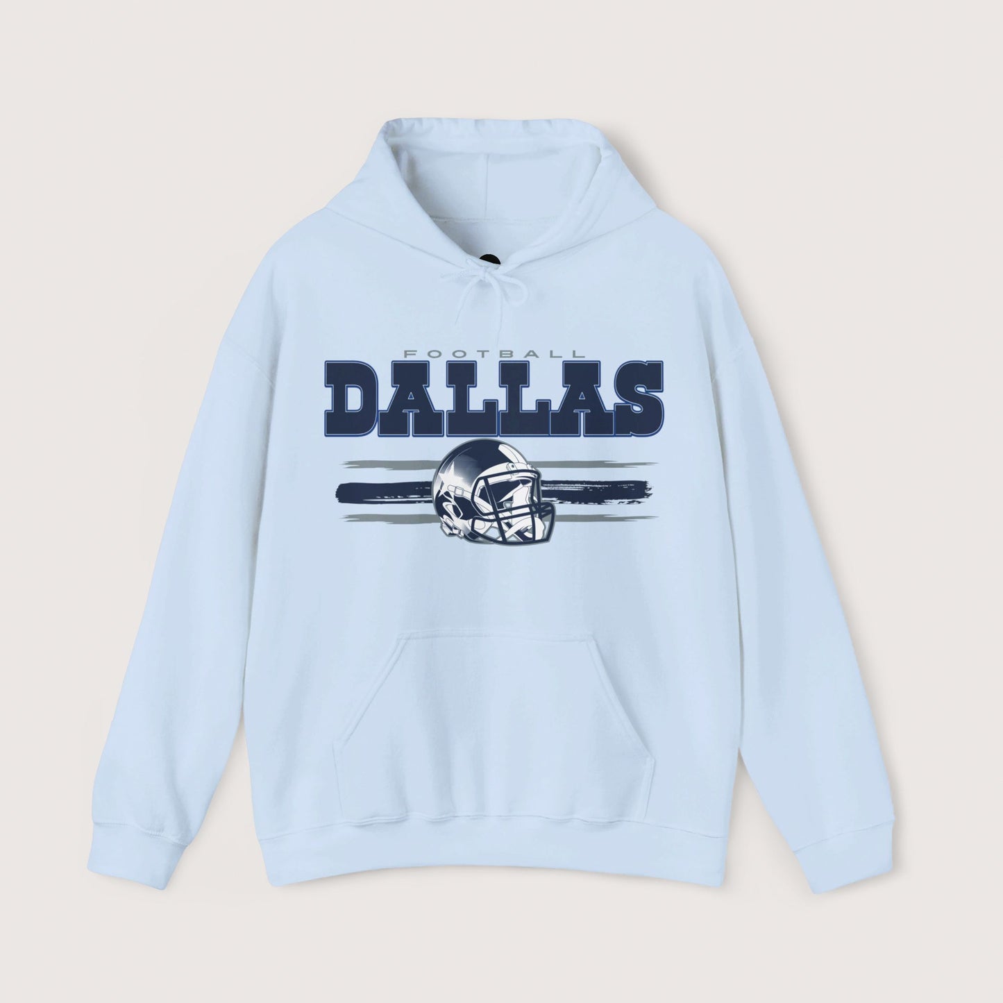 Vintage Dallas Football Hooded Sweatshirt