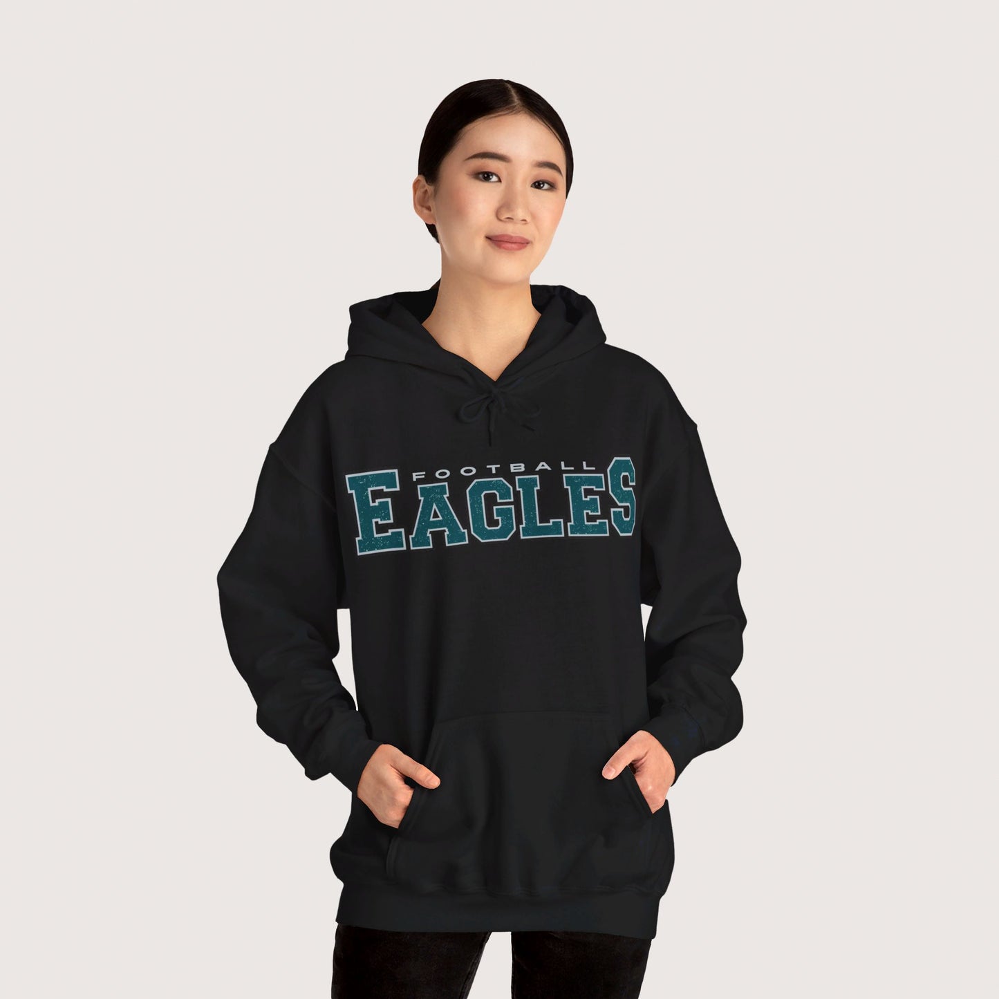 Vintage Eagles Hooded Sweatshirt