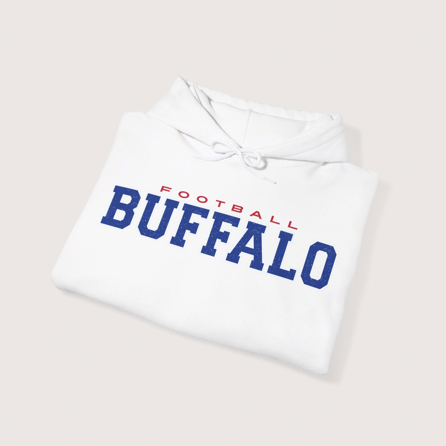 Vintage Buffalo Hooded Sweatshirt