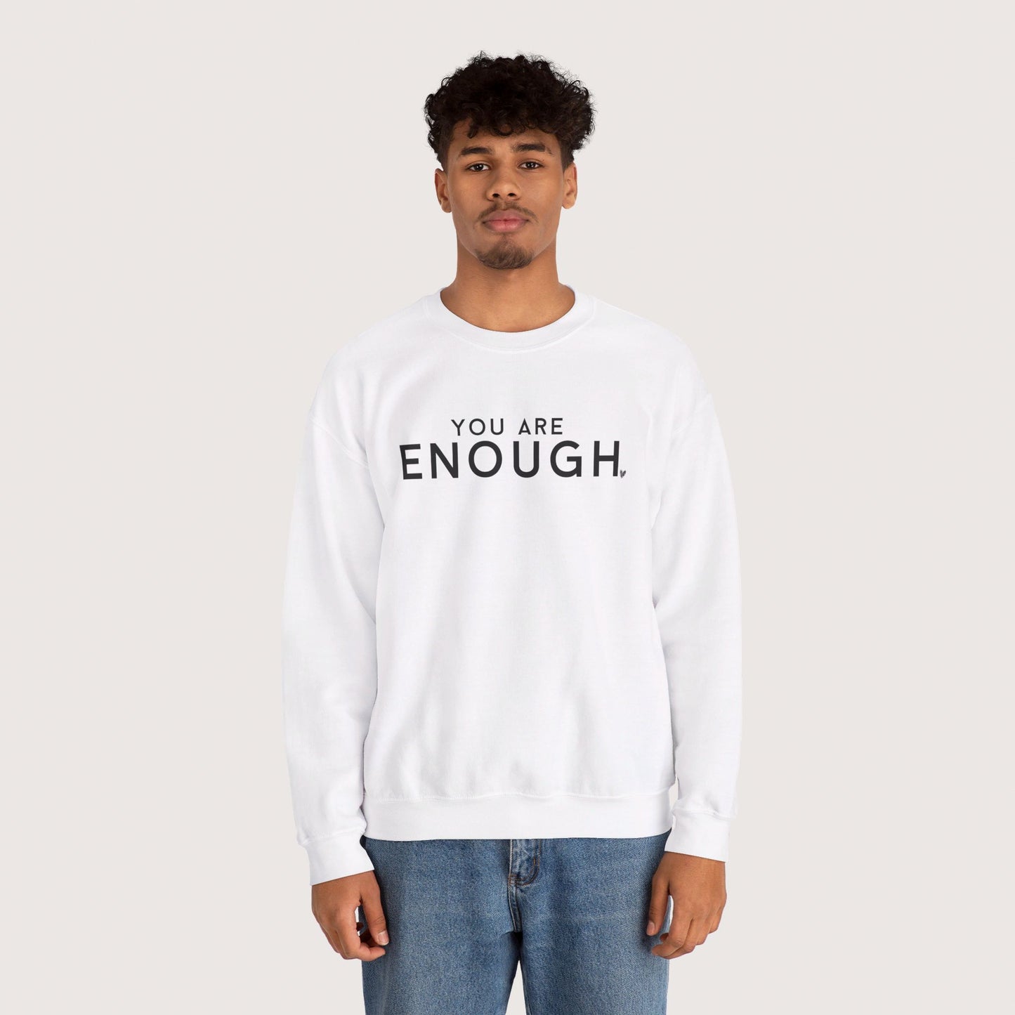 Enough Crewneck Sweatshirt