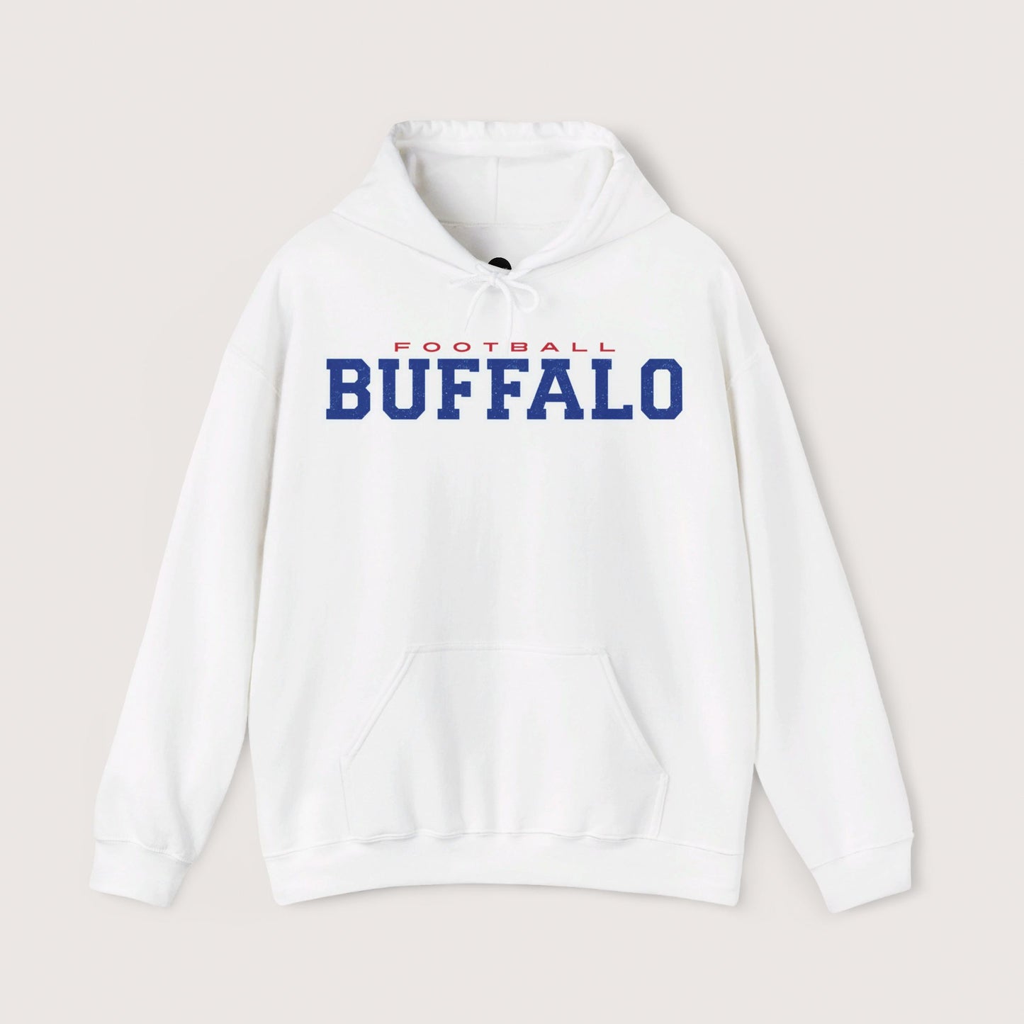 Vintage Buffalo Hooded Sweatshirt