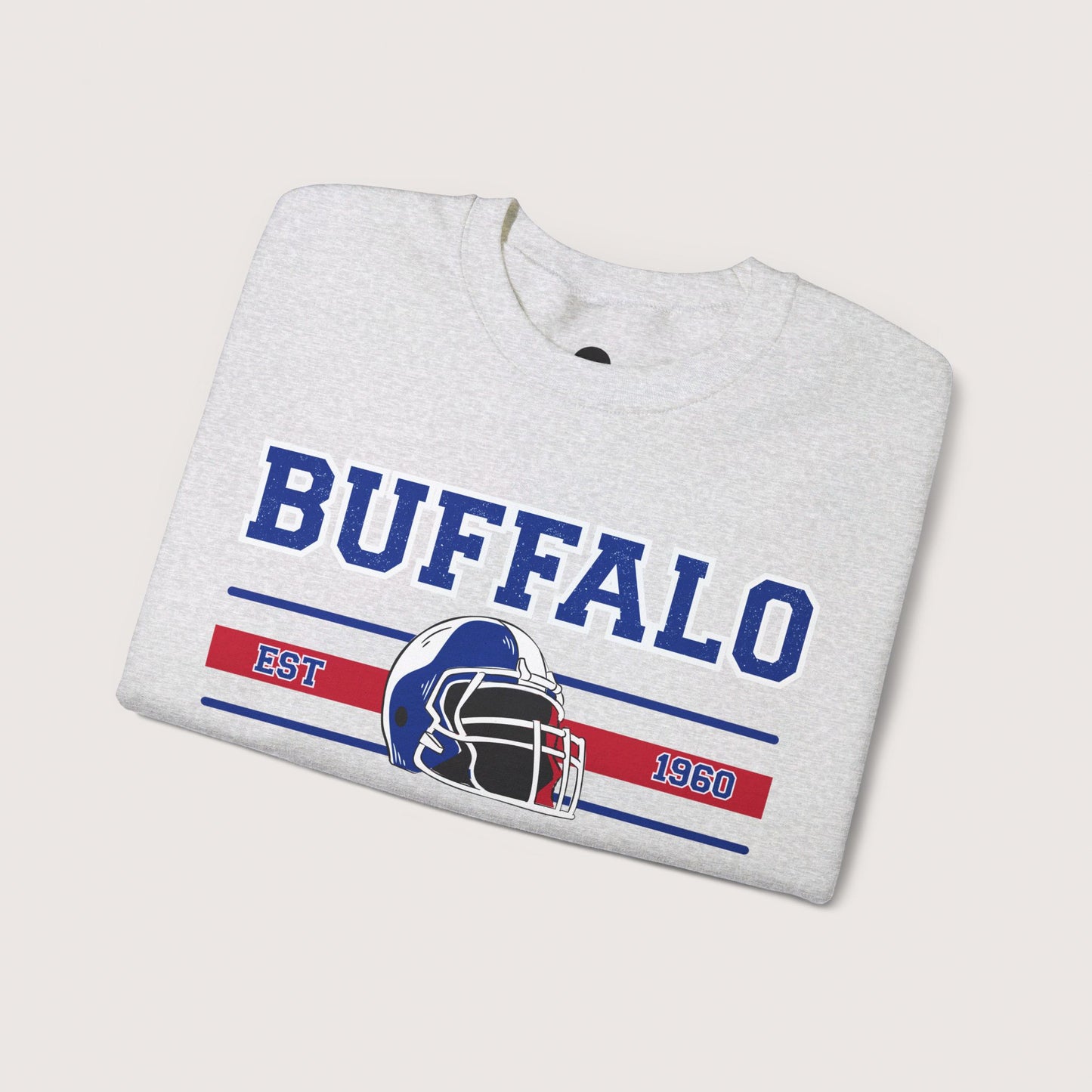 Vintage Buffalo Football Crewneck Sweatshirt