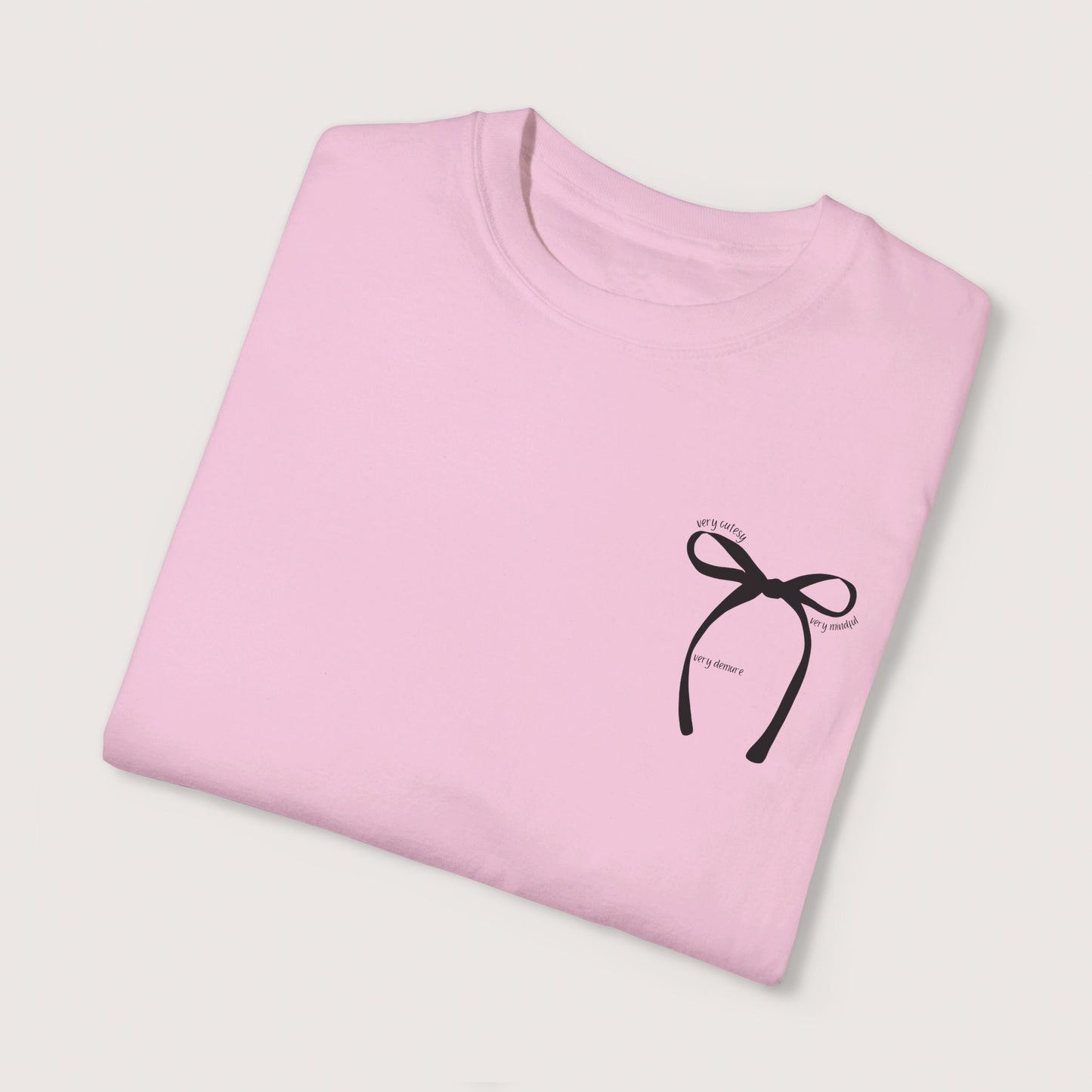 Demure Unisex Garment-Dyed T-shirt