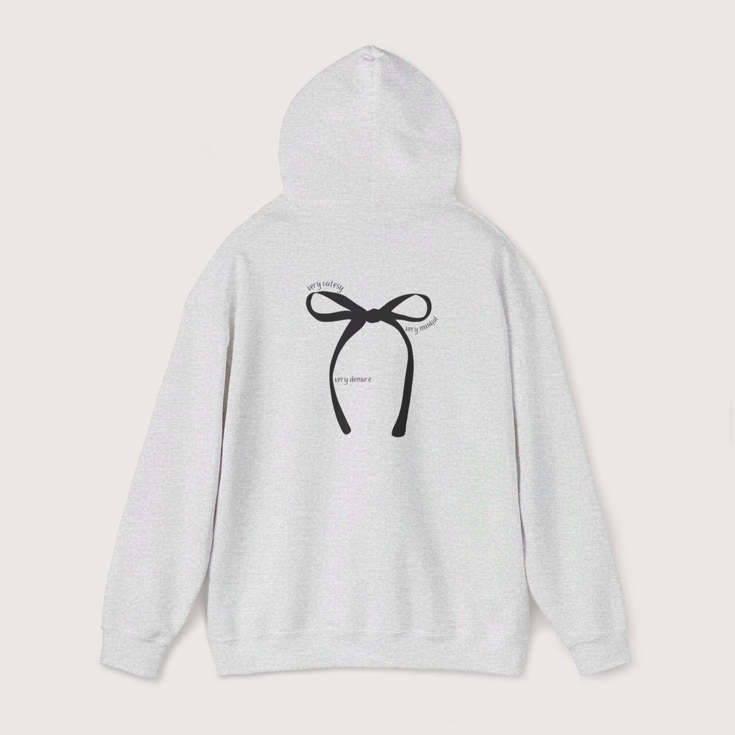 Demure Hooded Sweatshirt