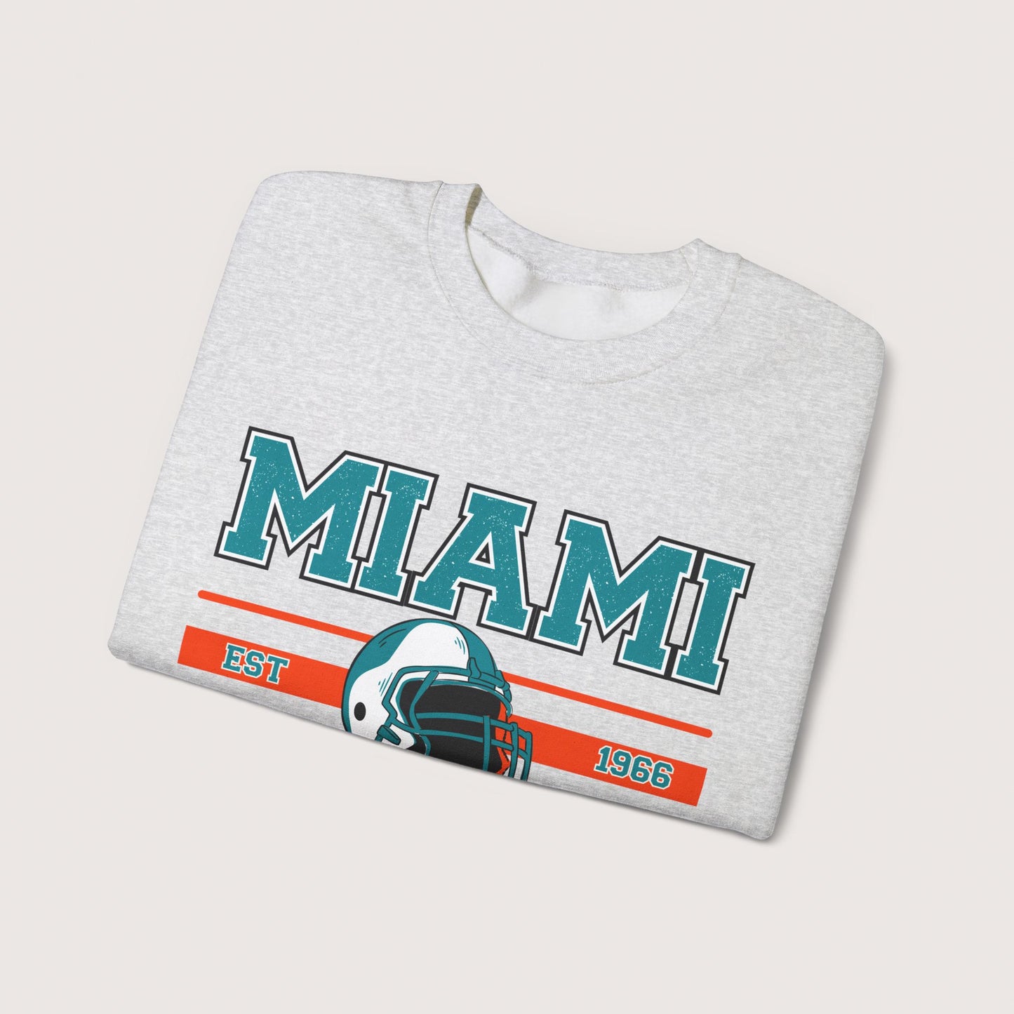 Miami Football Crewneck Sweatshirt