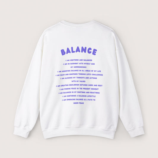 Balance Affirmations Crewneck